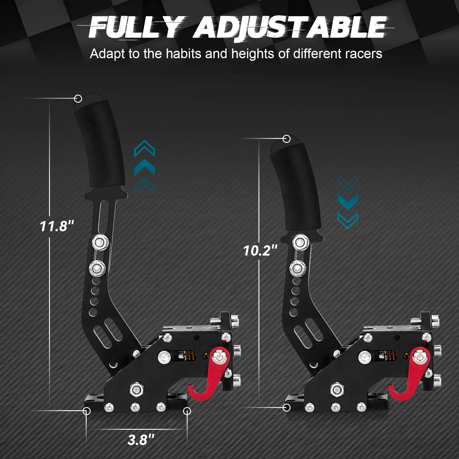 aikeec USB Sim Racing Handbrake with Desk Clamp for PC