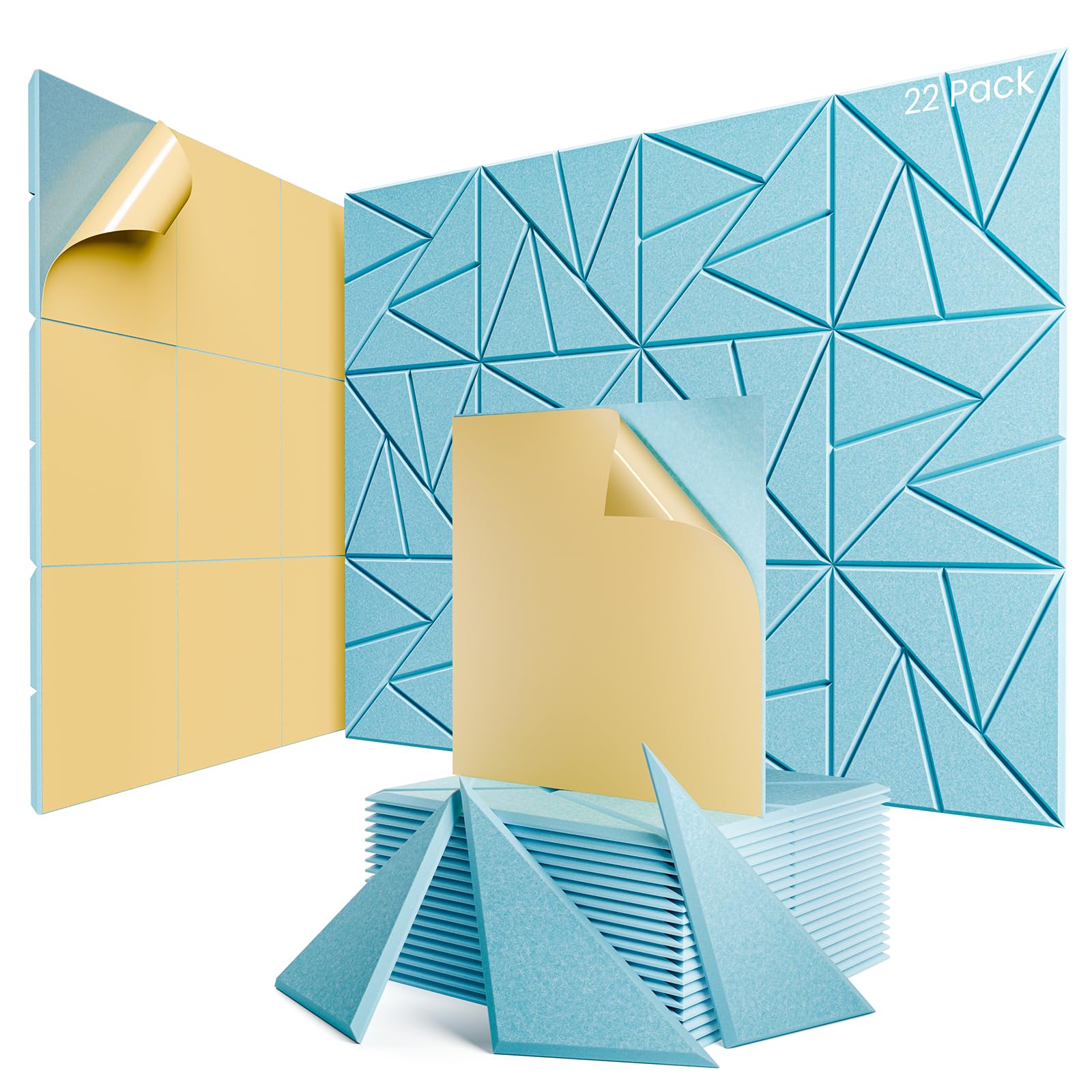 ROOME Self-Adhesive Acoustic Panels for Gaming Studios