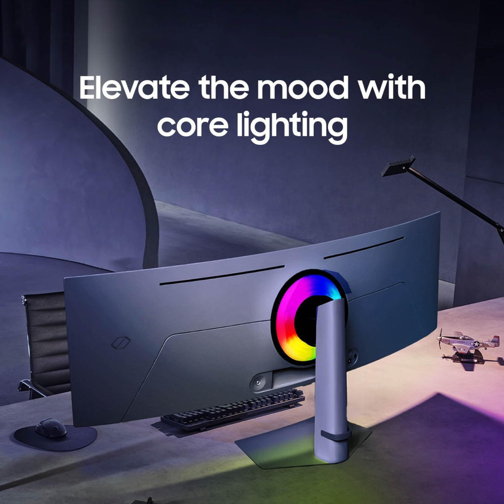 Samsung 49-Inch Odyssey G93SC QD-OLED Gaming Monitor