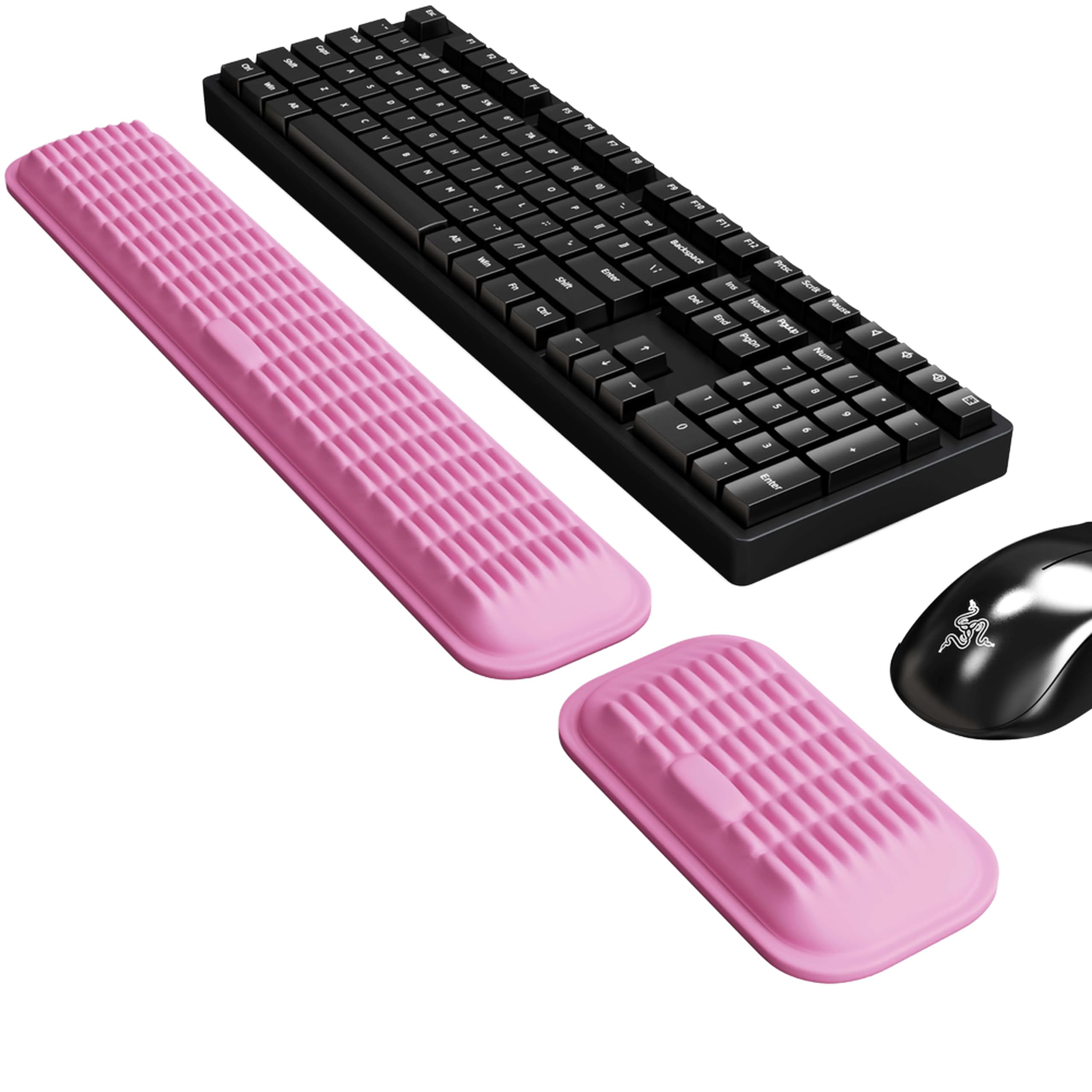 MEKASS Ergonomic Wrist Rest Set for Keyboard and Mouse