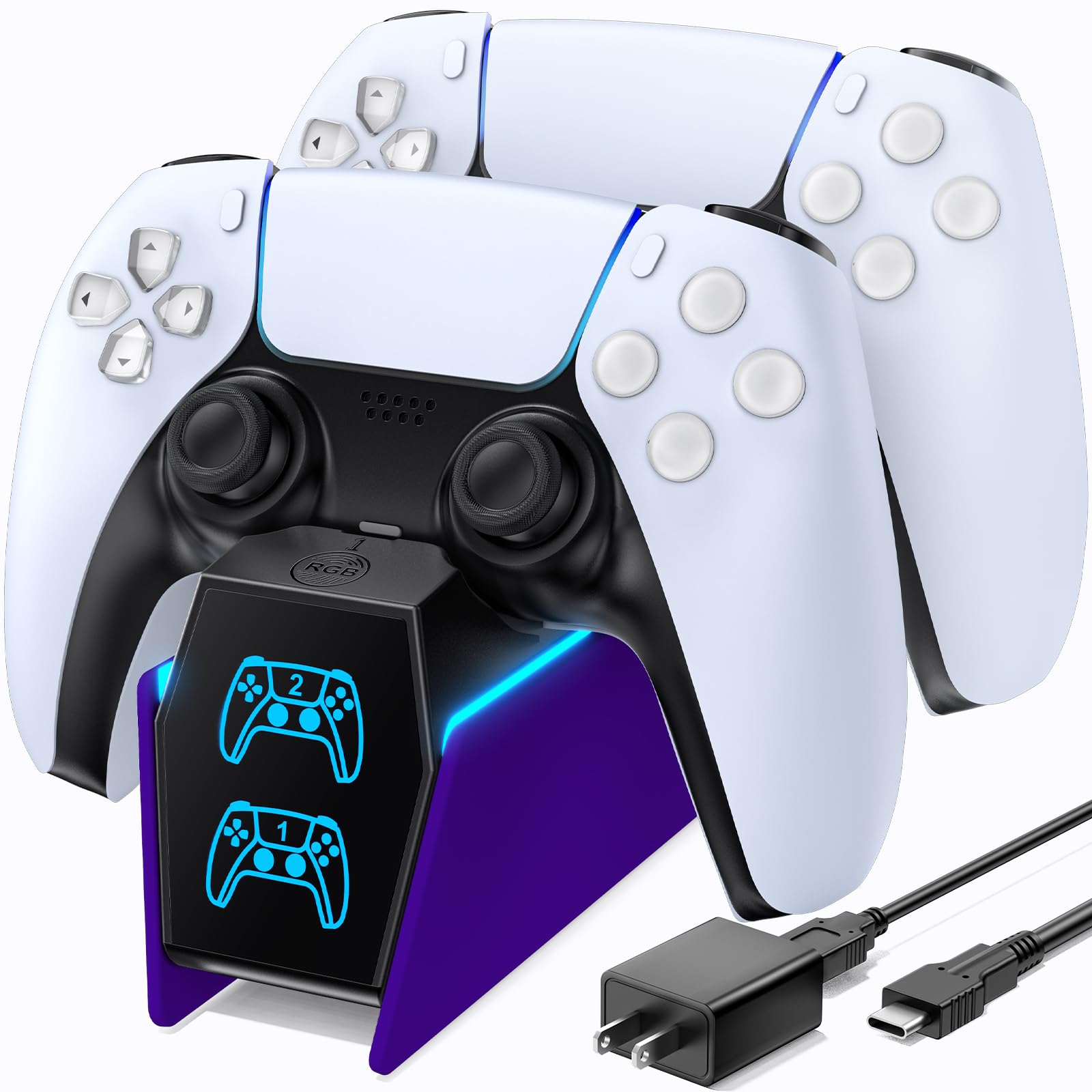 Dual Charging Stand for PlayStation 5 Controllers