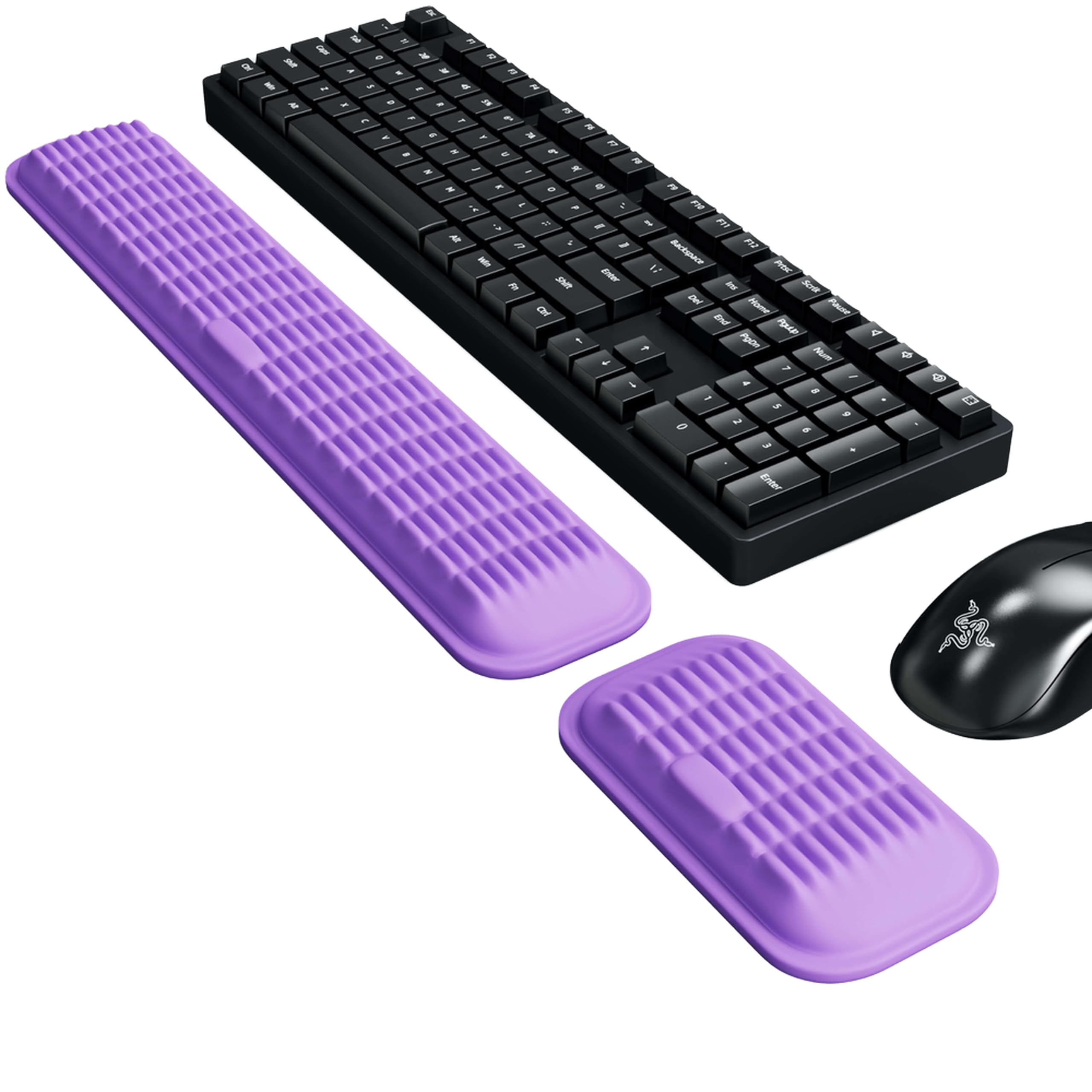 MEKASS Ergonomic Wrist Rest Set for Keyboard and Mouse