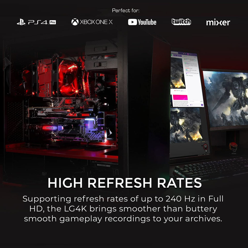 AVerMedia 4K Game Capture Card for PC Streaming