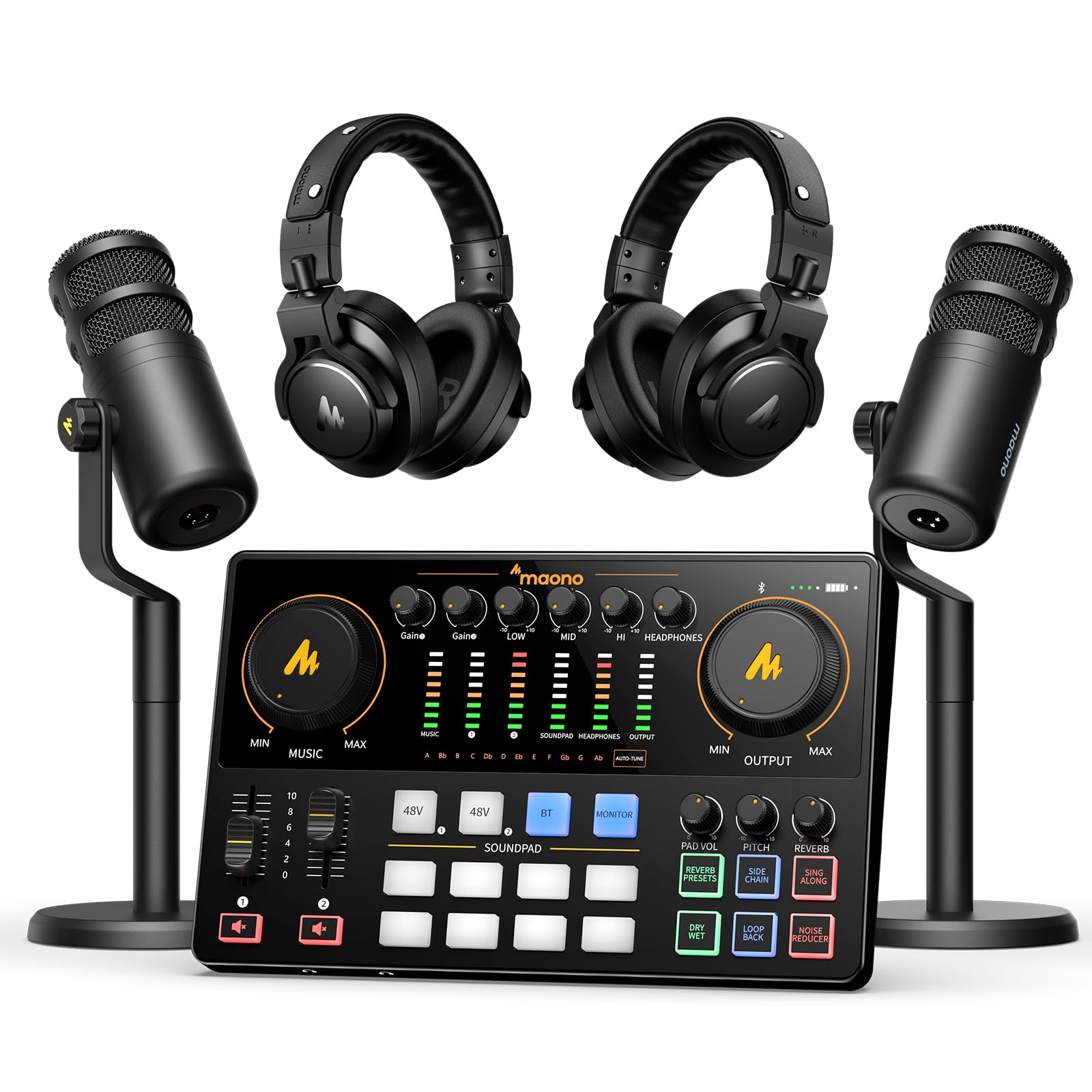 MAONO MaonoCaster E2 Gen2 Dual-XLR Podcast Audio Mixer