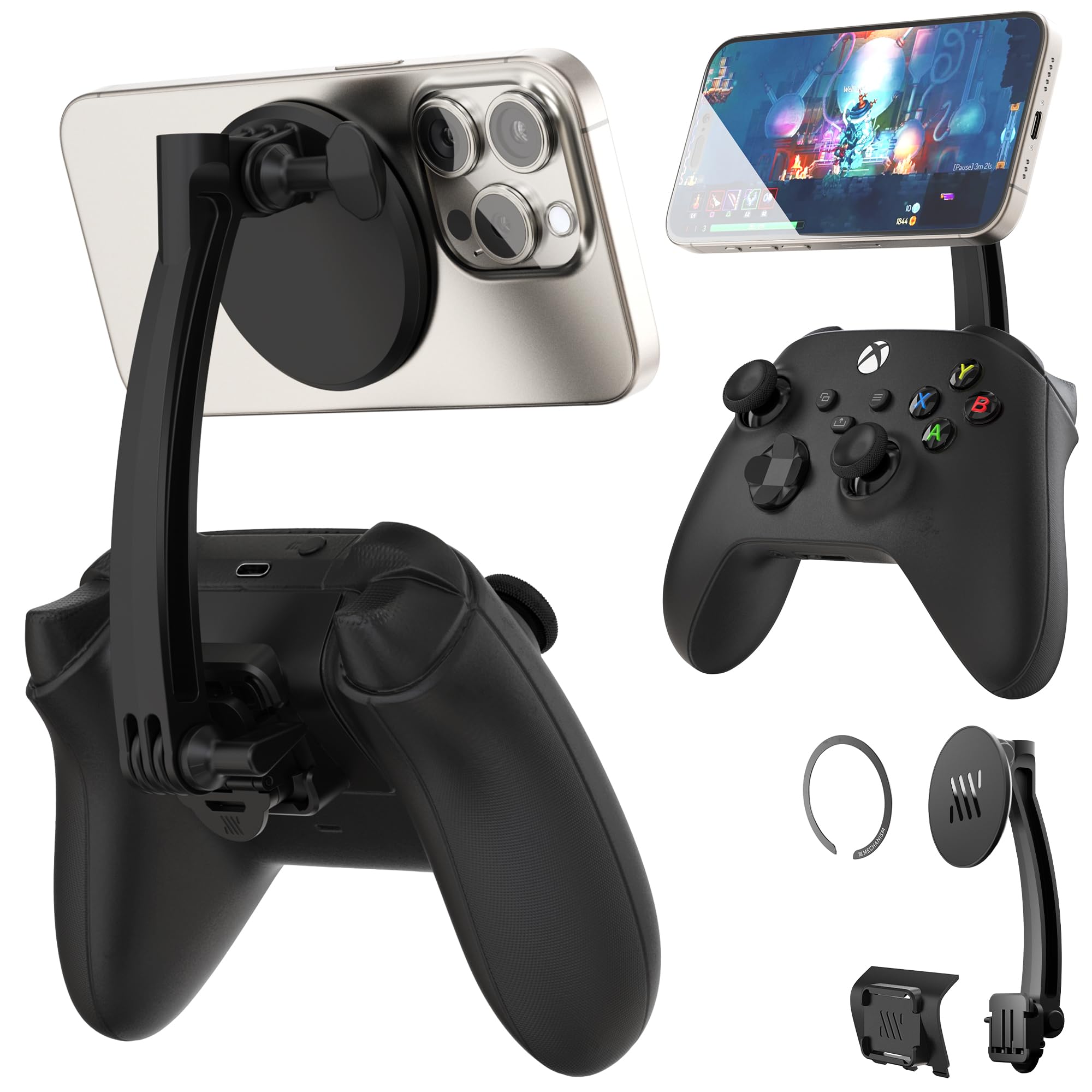 Mechanism Gaming Phone Mount & Controller Bundle