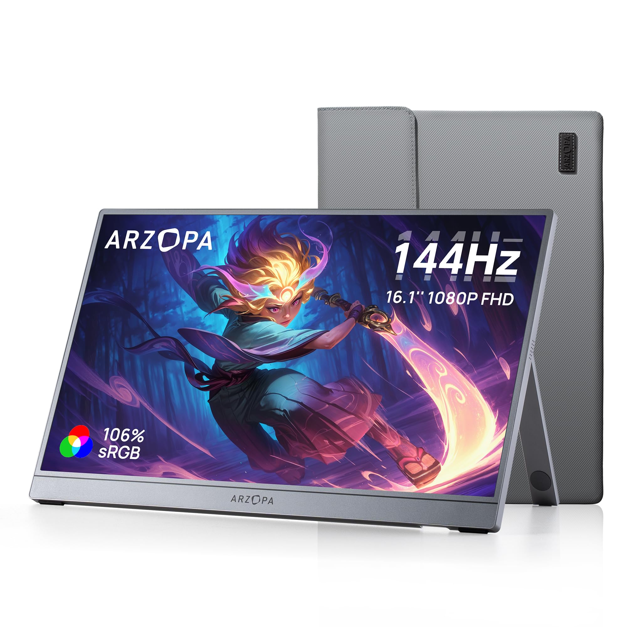 ARZOPA Color Gamut Portable Monitor for Gaming