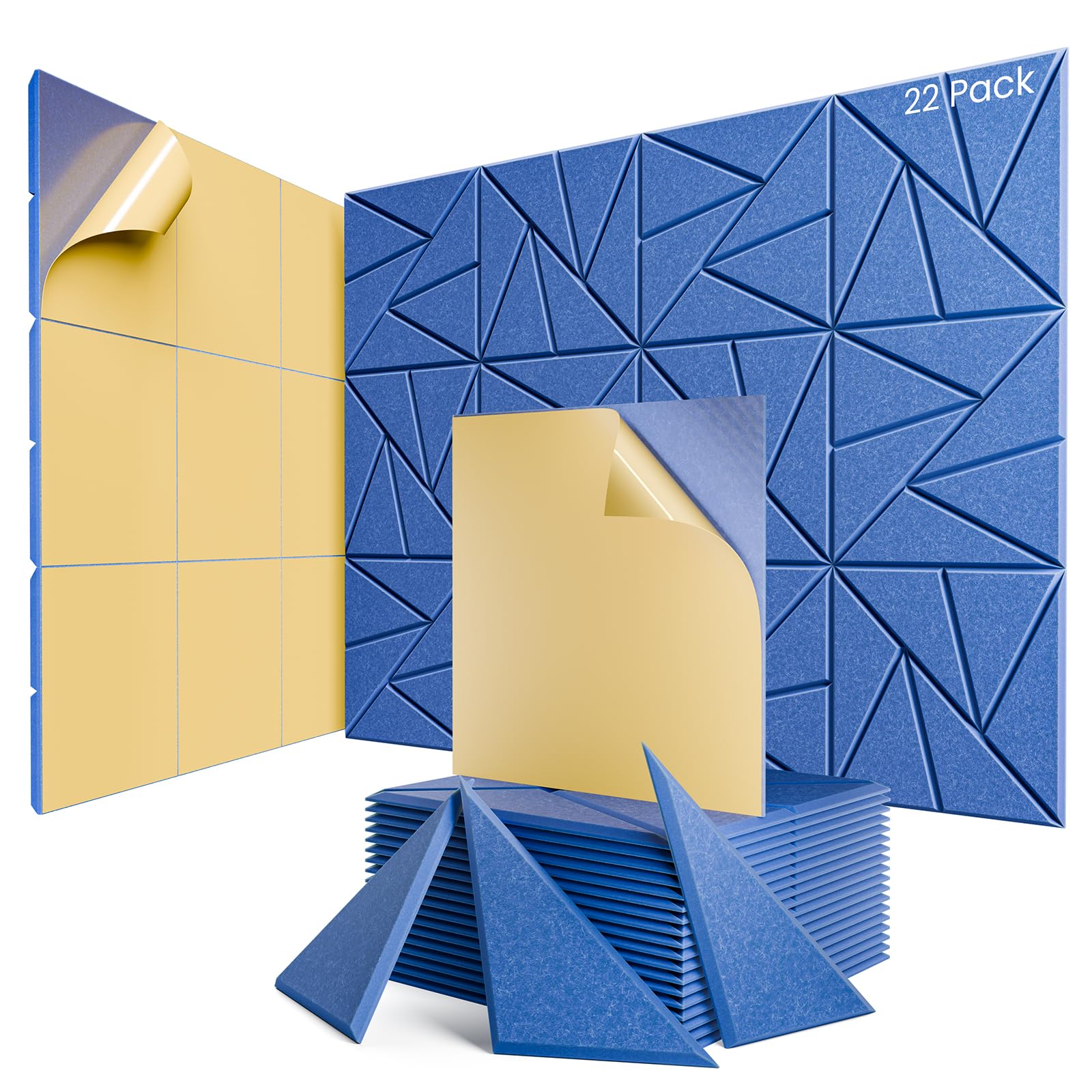 ROOME Self-Adhesive Acoustic Panels for Gaming Studios