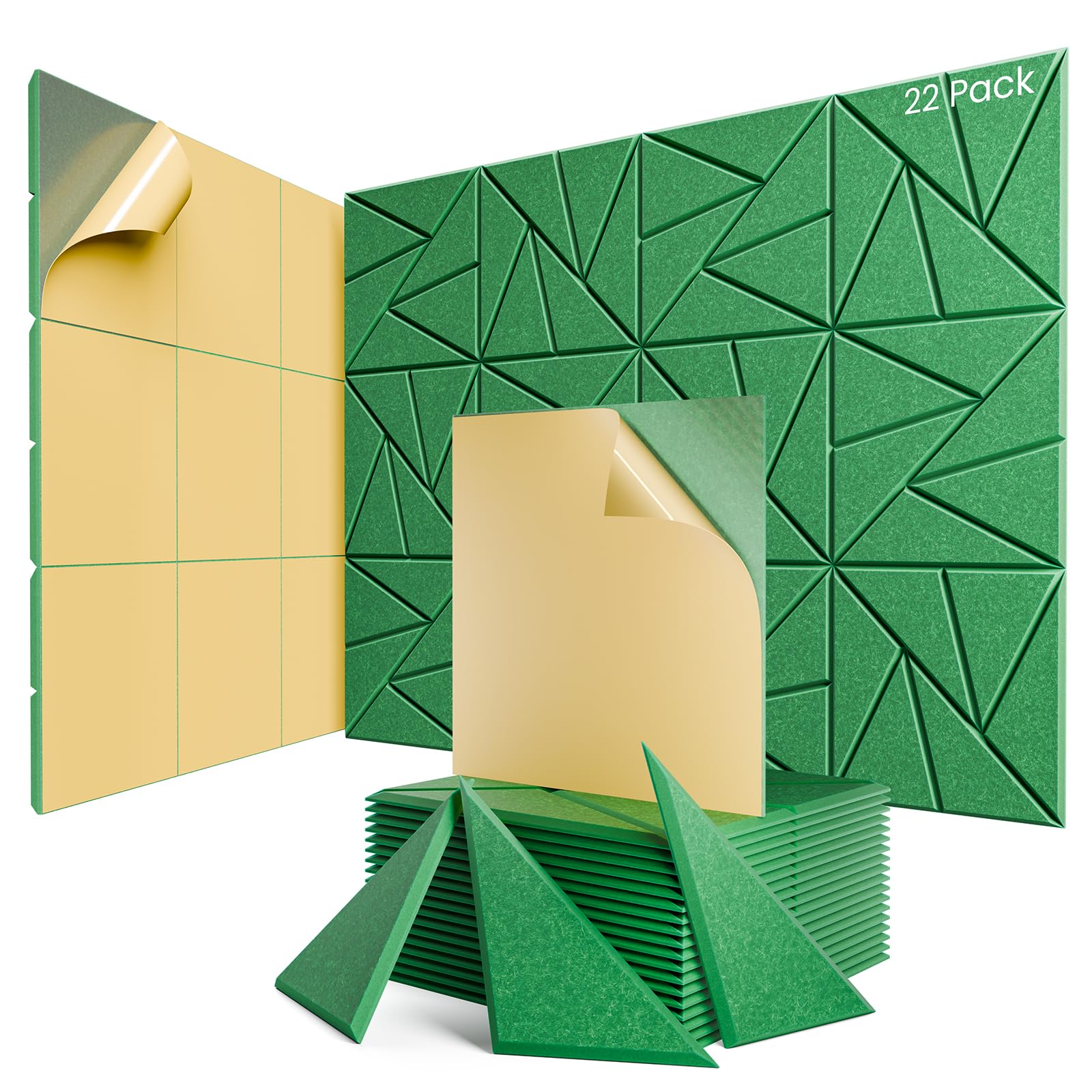 ROOME Self-Adhesive Acoustic Panels for Gaming Studios