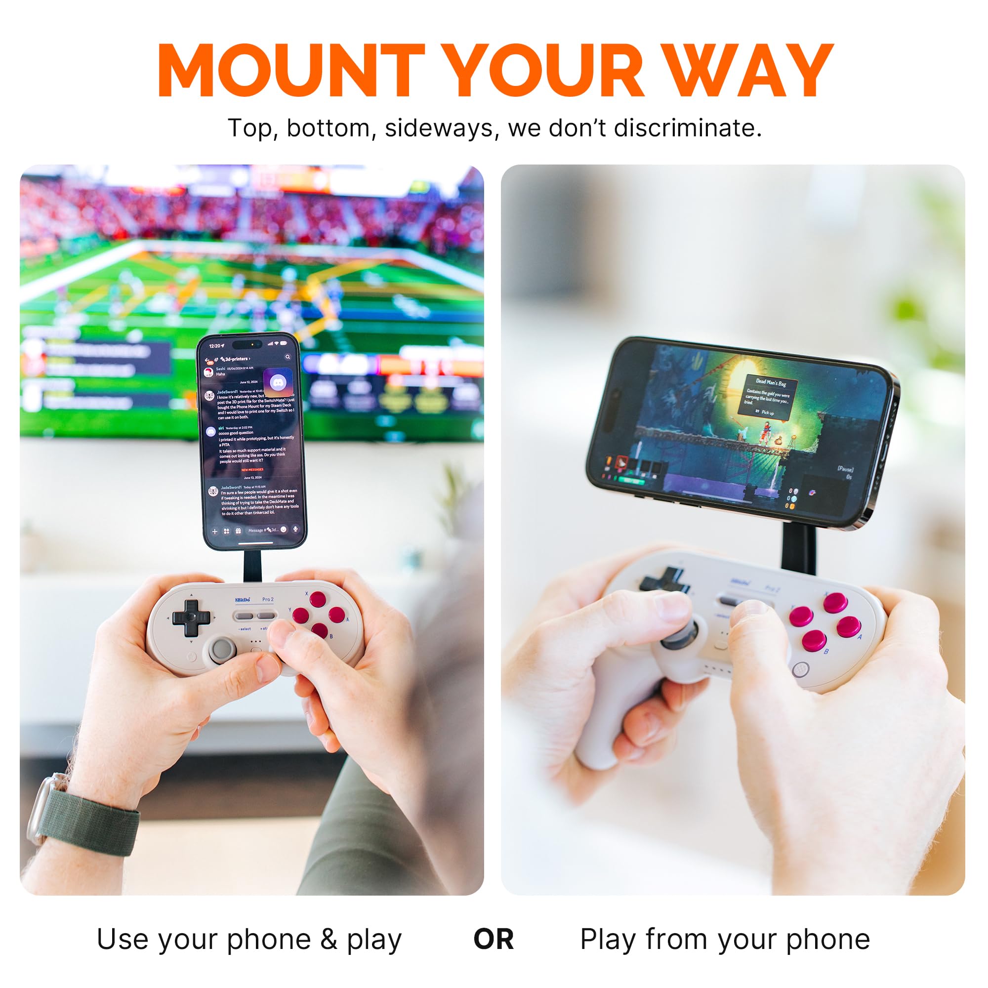 Mechanism Gaming Phone Mount & Controller Bundle