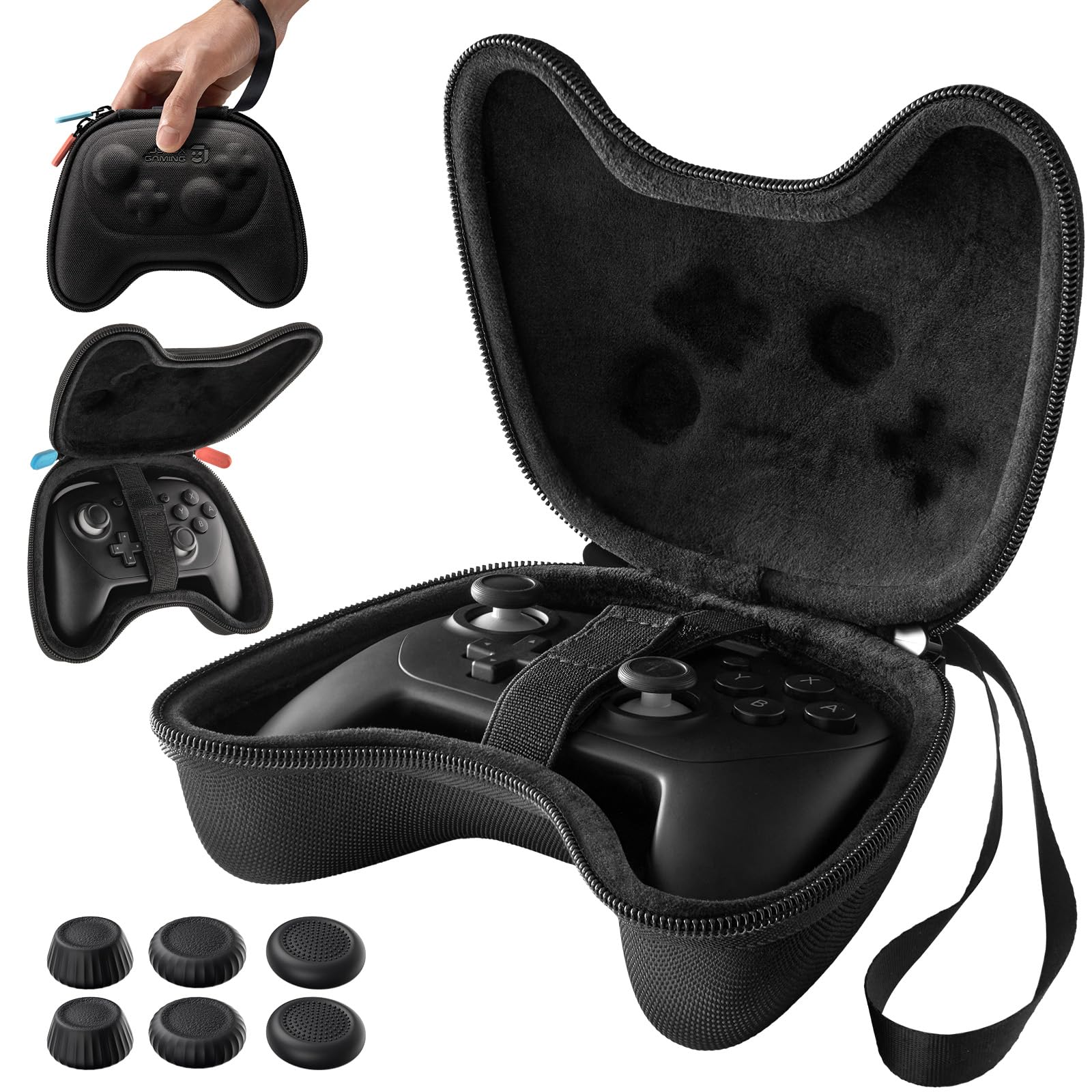 JSAUX Travel Carrying Case for Nintendo Switch 2 Pro Controller
