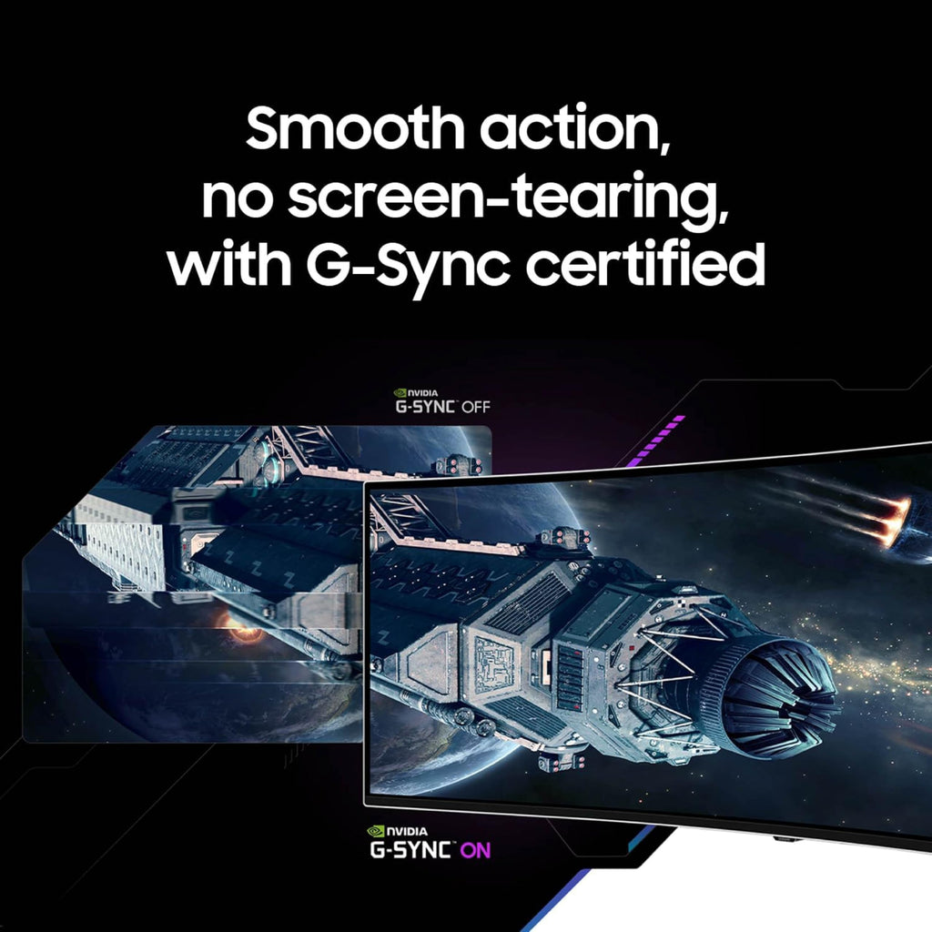 Samsung 49-Inch Odyssey G93SC QD-OLED Gaming Monitor