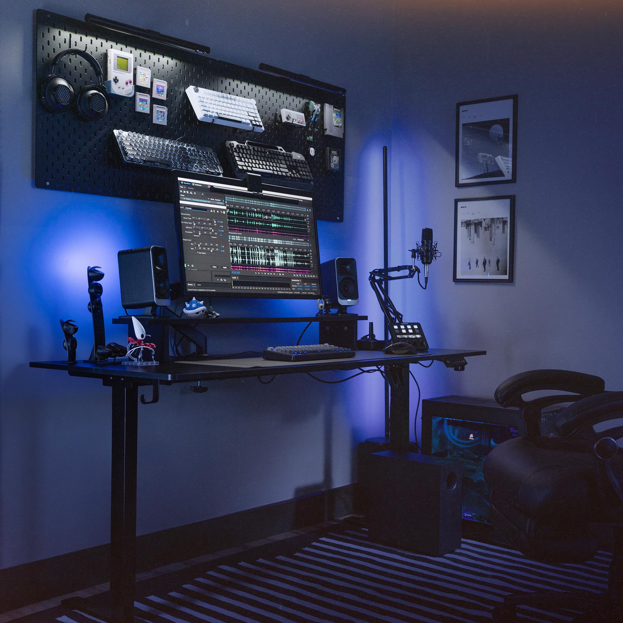 Klipsch ProMedia Lumina 2.1 Computer Gaming System with Subwoofer and RGB Lighting Effects Built-in