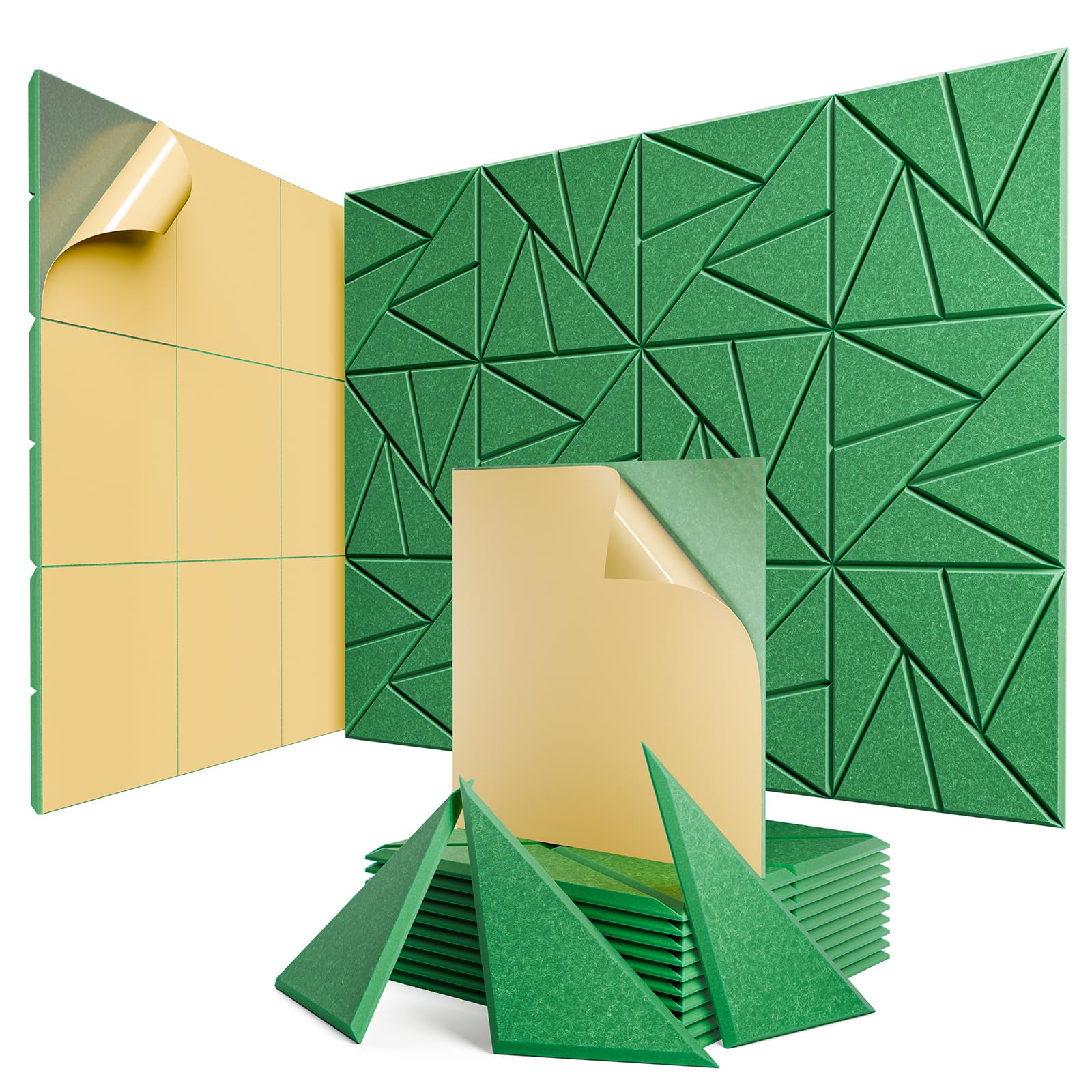 ROOME Self-Adhesive Acoustic Panels for Gaming Studios