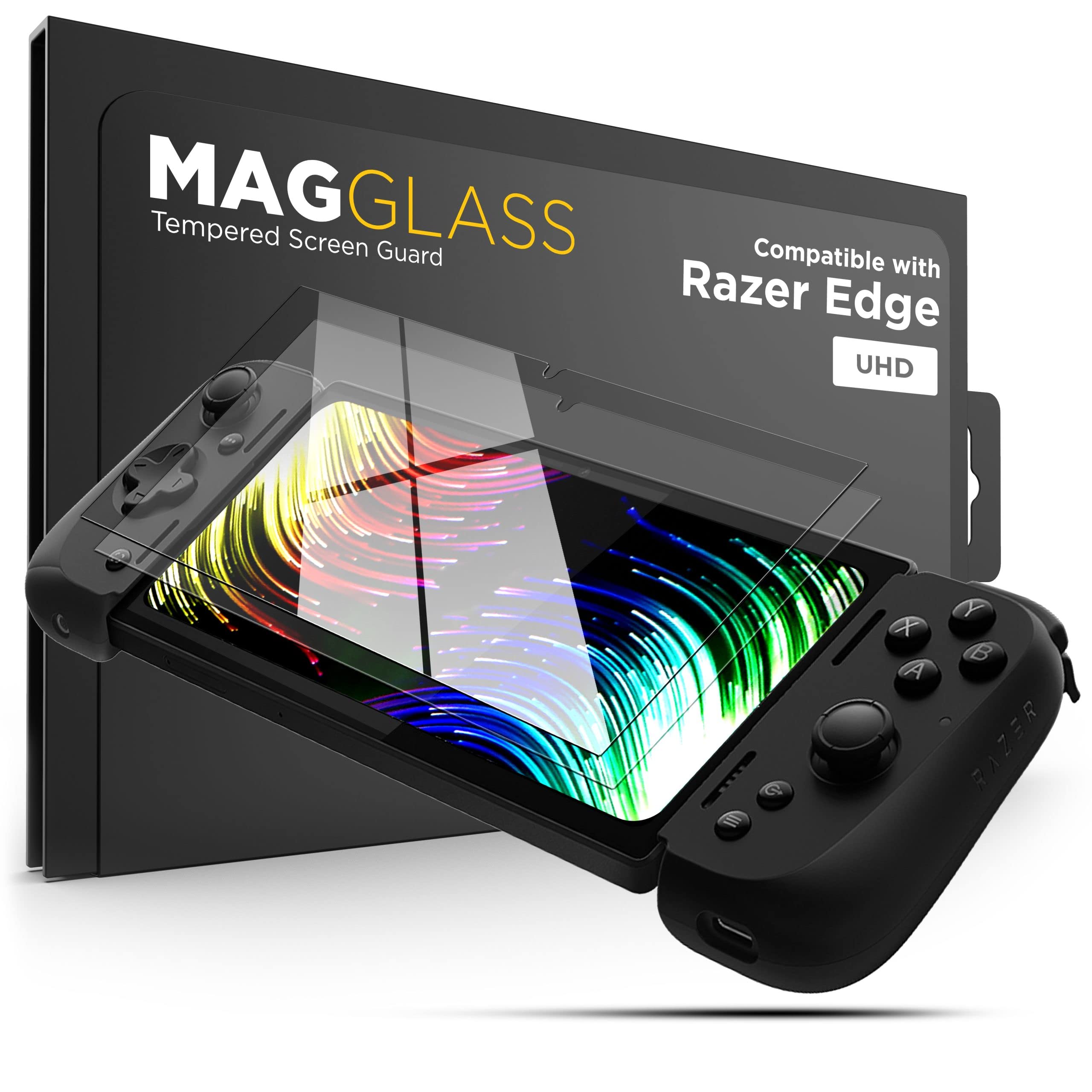 Magglass Tempered Glass Screen Protector for Razer Edge 2-Pack